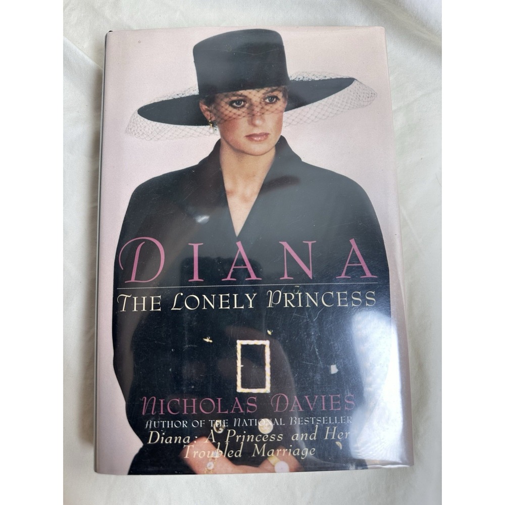 Diana The Lonely Princess Nicholas Davies Hardcover Dust Jacket Royal Biography